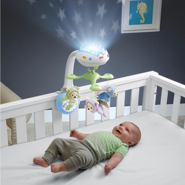 Fisher-Price Butterfly Dreams 3-in-1 Newborn Baby Light Projector Mobile