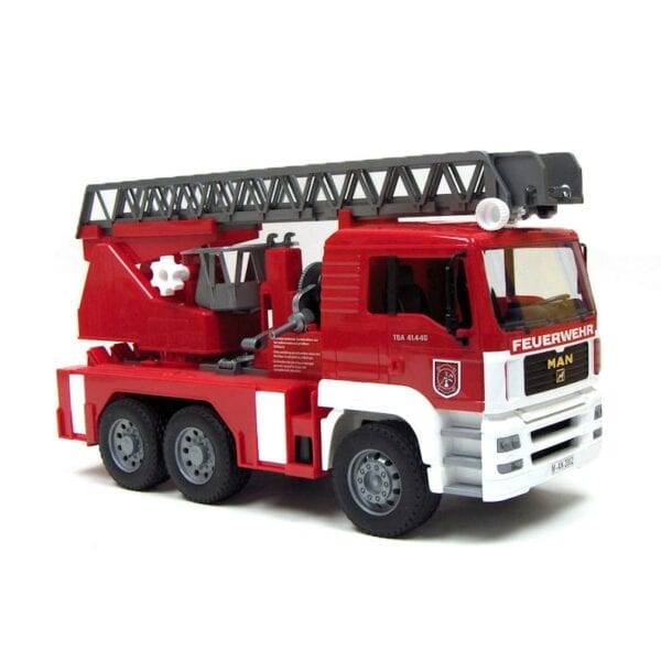 Bruder 1:16 MAN Fire Engine with Aerial Ladder - Image 2