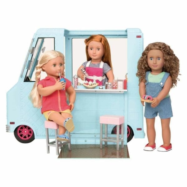 Our Generation Sweet Stop Ice Cream Truck - Image 4