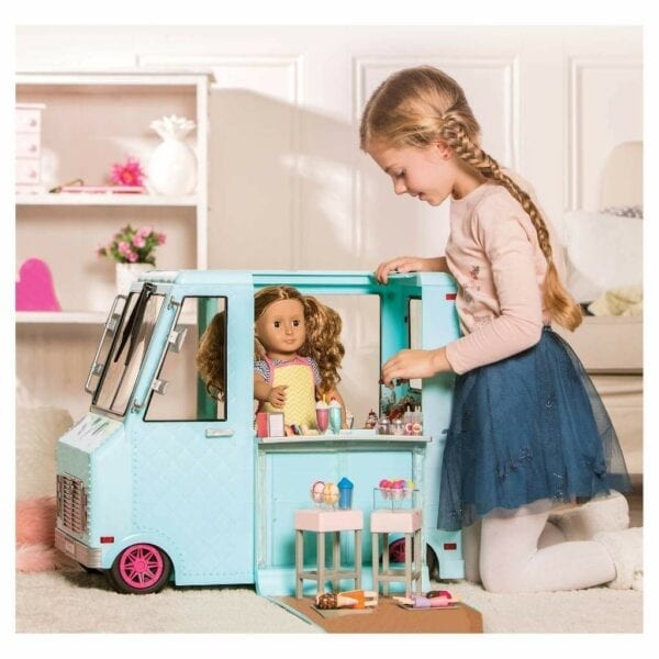 Our Generation Sweet Stop Ice Cream Truck - Image 2
