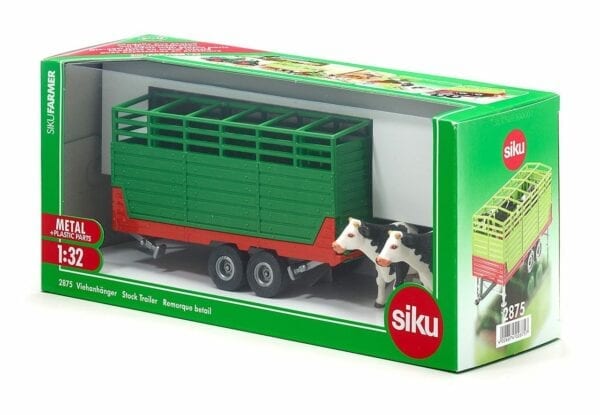 Siku 1:32 Cattle Trailer With 2 Cows - Image 3
