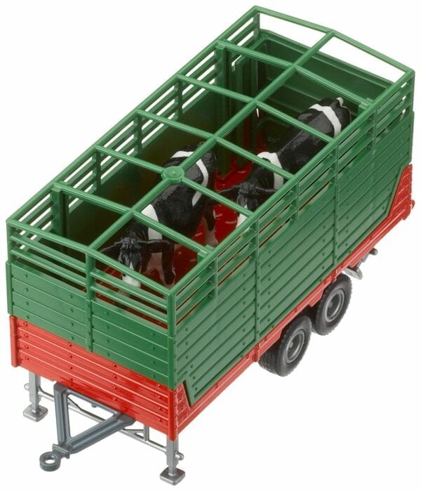 Siku 1:32 Cattle Trailer With 2 Cows - Image 2