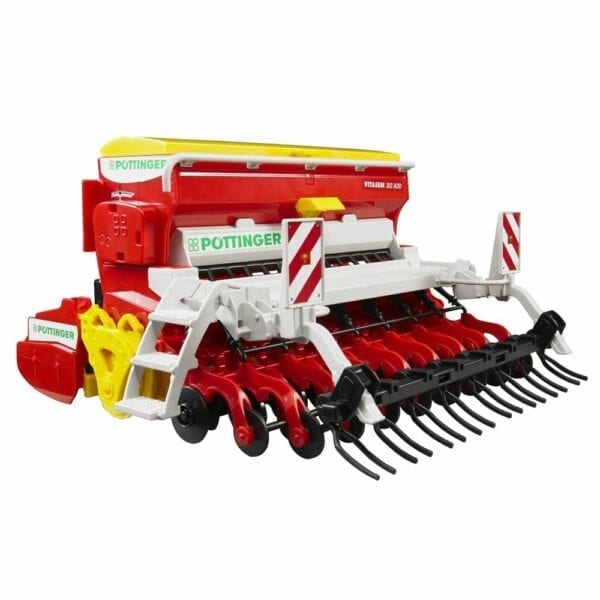 Bruder 1:16 Pottinger Vitasem 302ADD Harrow Mounted Seed Drills - Image 5