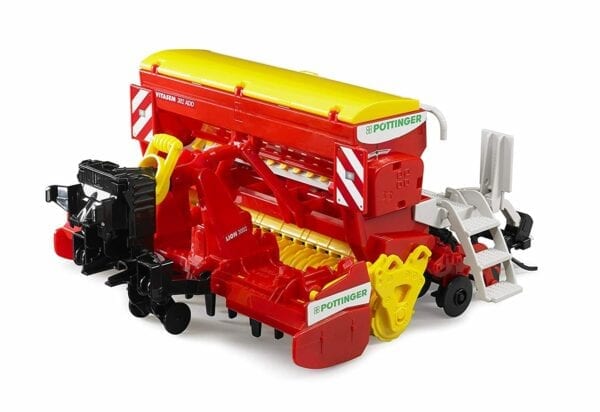 Bruder 1:16 Pottinger Vitasem 302ADD Harrow Mounted Seed Drills - Image 4