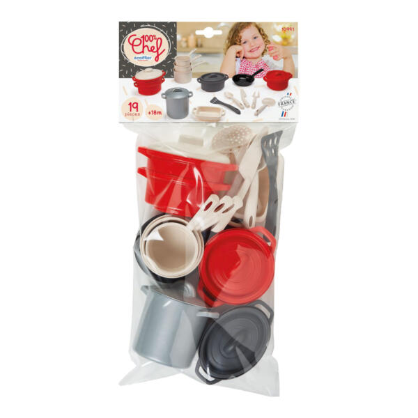 Ecoiffier Pans Set 19pcs