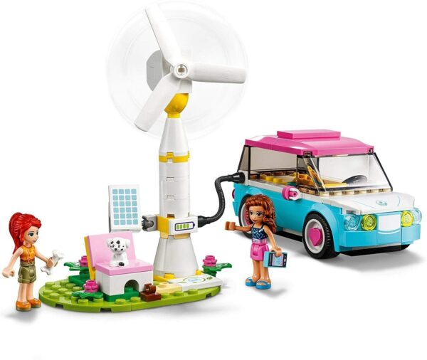 LEGO Friends 41443 Olivia's Electric Car Toy - Image 3