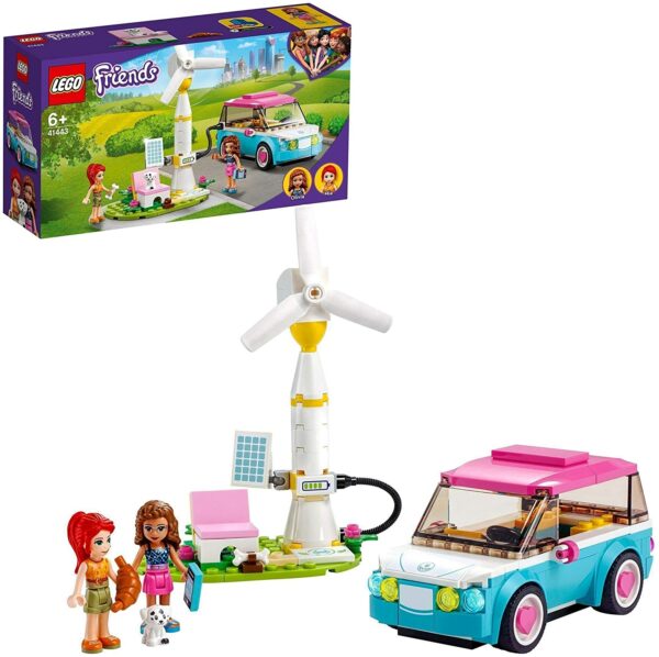 Lego Friends 41443 Olivia's Electric Car Toy