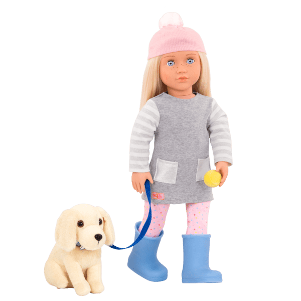 Our Generation Walking Meagan Doll with Doggy - Image 3