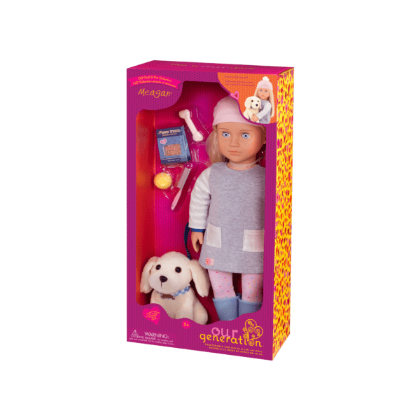 Our Generation Walking Meagan Doll with Doggy - Image 2