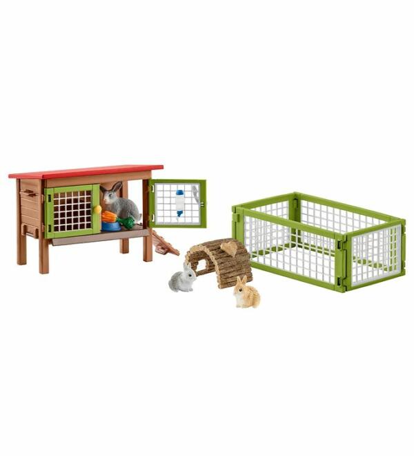 Schleich 42420 Rabbit Hutch