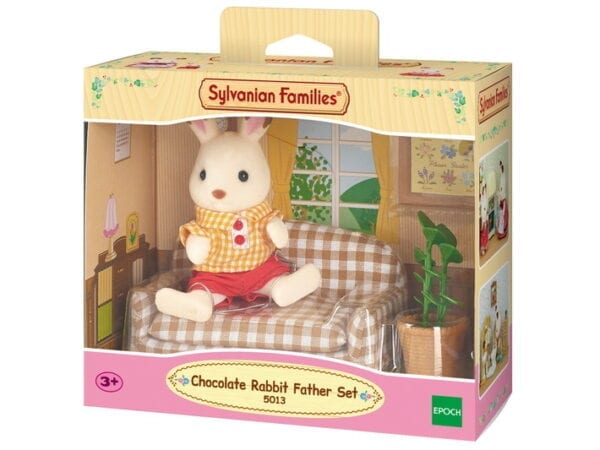 Sylvanian Families Chocolate Rabbit Father Set - Image 2