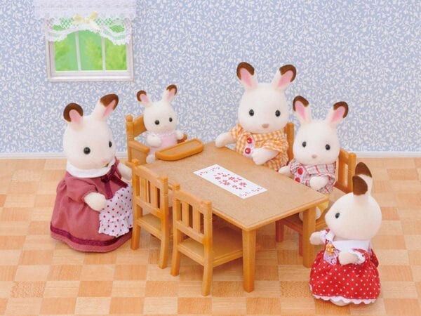 Sylvanian Families Family Table and Chairs - Image 5