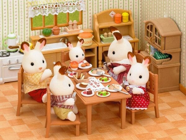 Sylvanian Families Family Table and Chairs - Image 4