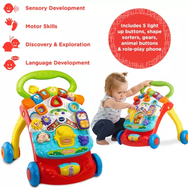 Vtech First Steps Baby Walker - Image 4