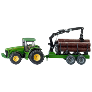 Siku 1:50 Tractor with Forestry Trailer
