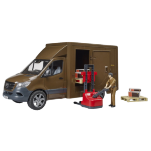 Bruder 1:16 MB Sprinter UPS With Driver And Accessories