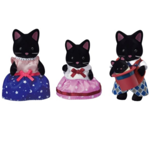 Sylvanian Families Midnight Cat Family