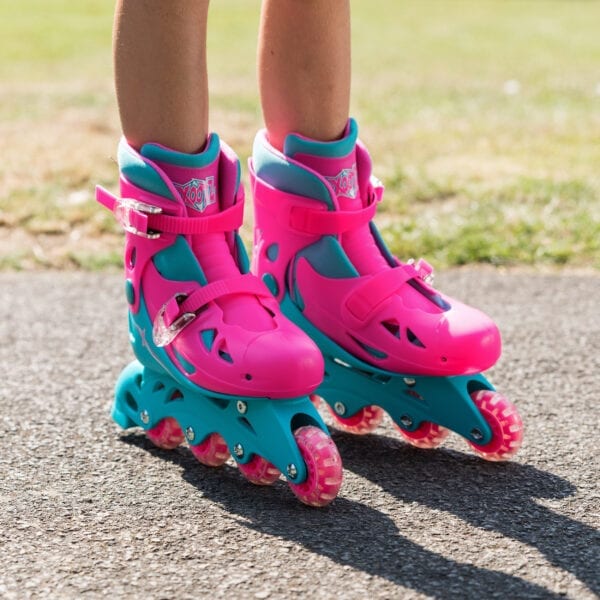 Xootz Inline Skates - Pink Size 9-12 - Image 3