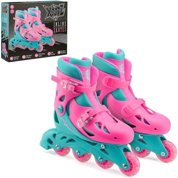 Xootz Inline Skates - Pink Size 9-12