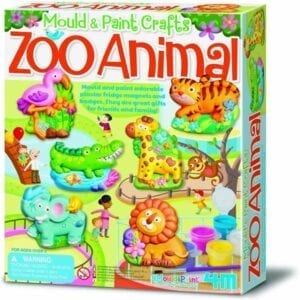 Mould & Paint Zoo Animals
