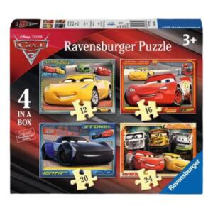 Ravensburger Cars 3 - 4 In A Box Puzzle