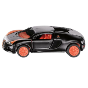 Siku 1:55 Bugatti EB 16.4 Veyron – Matt Black and Orange