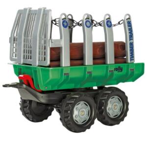 Rolly Twin Axle Timber Trailer with Five Logs