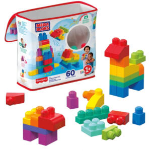 Mega Bloks First Builders Big Building Bag 60 Piece