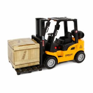 Kids Globe 2-Play Die-Cast Forklift Truck with Light and Sound 14cm