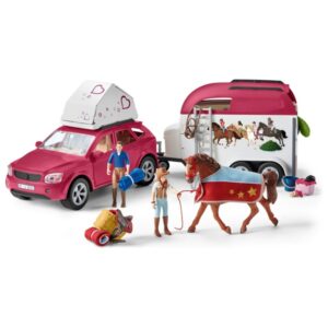 Schleich 42535 Horse Adventures with Car and Trailer