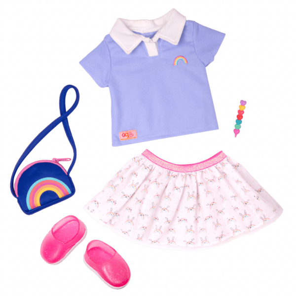 Our Generation Rainbow Academy Outfit