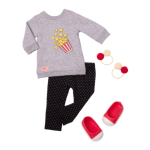 Our Generation Popcorn Print Outfit
