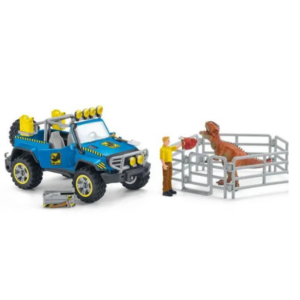 Schleich 41464 Dinosaurs off-road Vehicle with Dino Outpost Dinosaurs