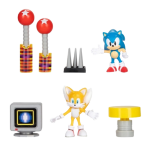 Sonic The Hedgehog 6cm Figure Diorama Set