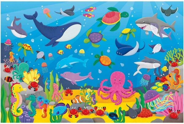 Galt Giant Floor Puzzle Counting Creatures - Image 2