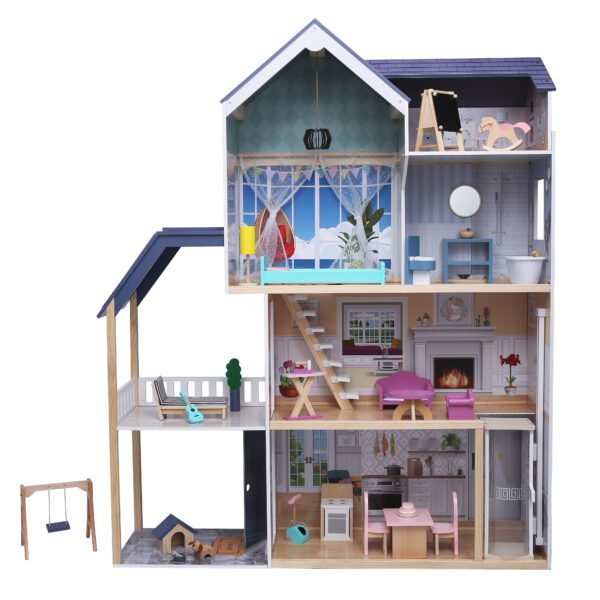 Edufun Noras Mansion Dollhouse - Image 7