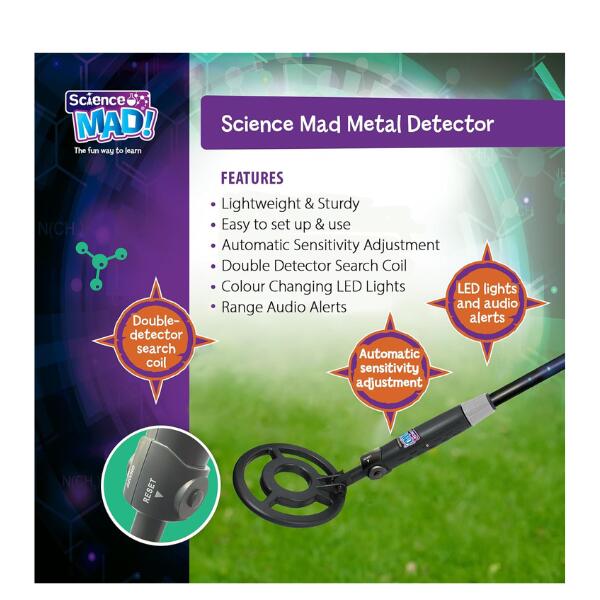 Science Mad Digital Metal Detector (STEM) - Image 6