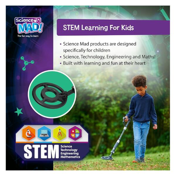 Science Mad Digital Metal Detector (STEM) - Image 5