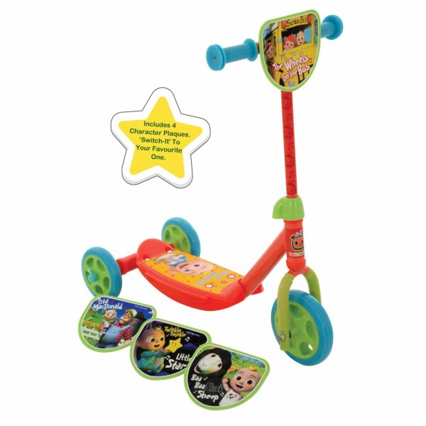 Cocomelon Switch It Multi Character Tri-Scooter - Image 6