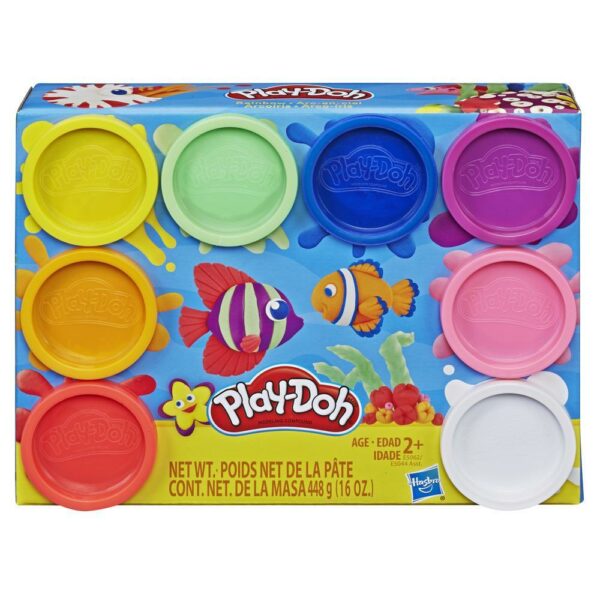 Play-Doh 8 Pack Assorted Colours - Image 4