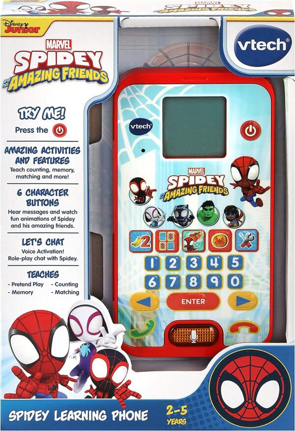 Vtech Marvel Spidey Learning Phone - Image 2