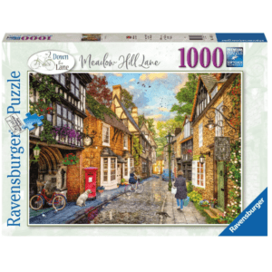 Ravensburger Down The Lane Meadow Hill Lane 1000 Piece puzzle