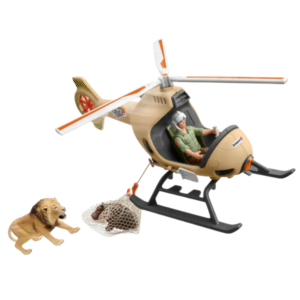 Schleich 42476 Animal Rescue Helicopter Wild Life