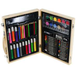 Kreative Kids 67 Piece Traditional Wooden Artists Set