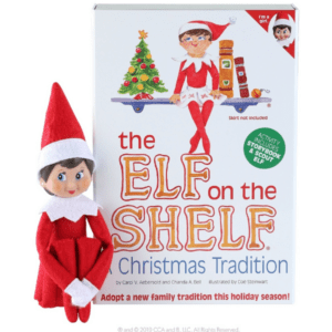 The Elf on the Shelf Christmas Tradition with Girl Scout
