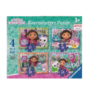 Ravensburger Gabby's Doll 4 In A Box Puzzles