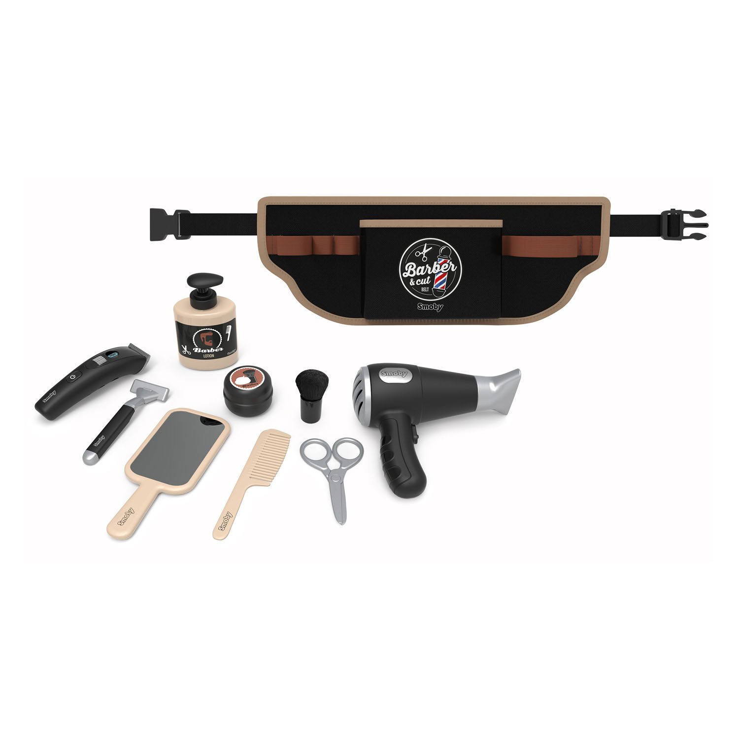 Smoby Barber & Cut Hairdressing Belt 10 Pieces