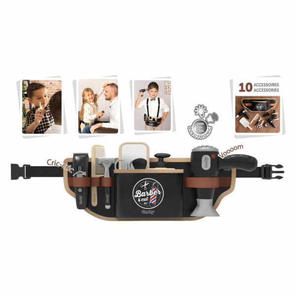 Smoby Barber & Cut Hairdressing Belt 10 Pieces - Image 2