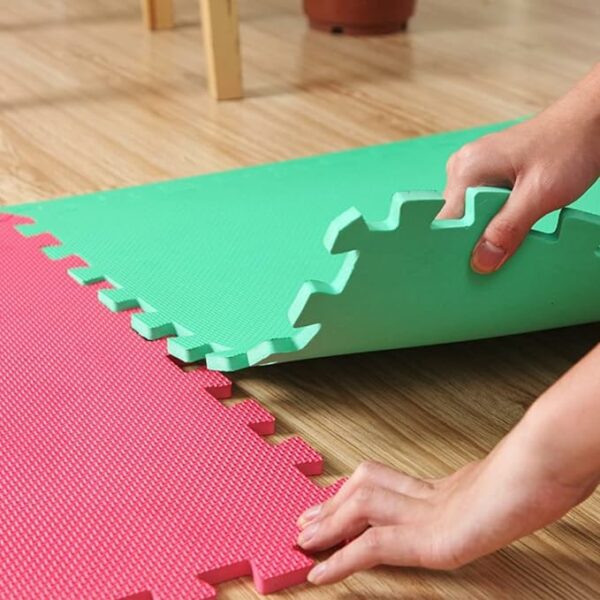 EVA Interlocking 4 piece Playmat - assorted colours