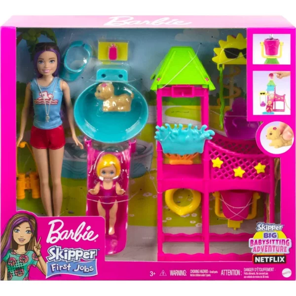 Barbie Skipper Doll First Jobs Adventure Playset - Image 2